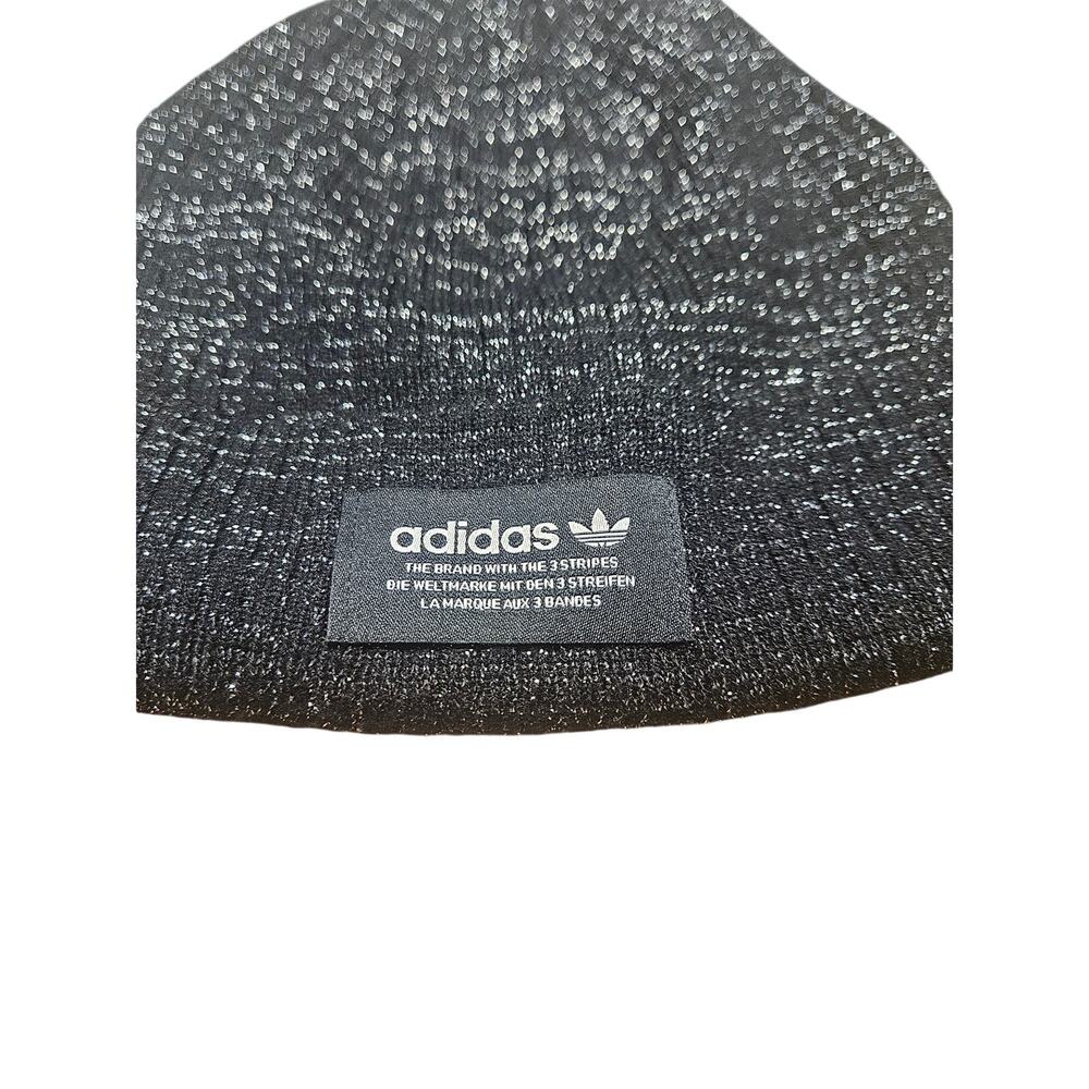 Adidas Sequin Beanie Black OSFM NWT - Picture 2 of 6